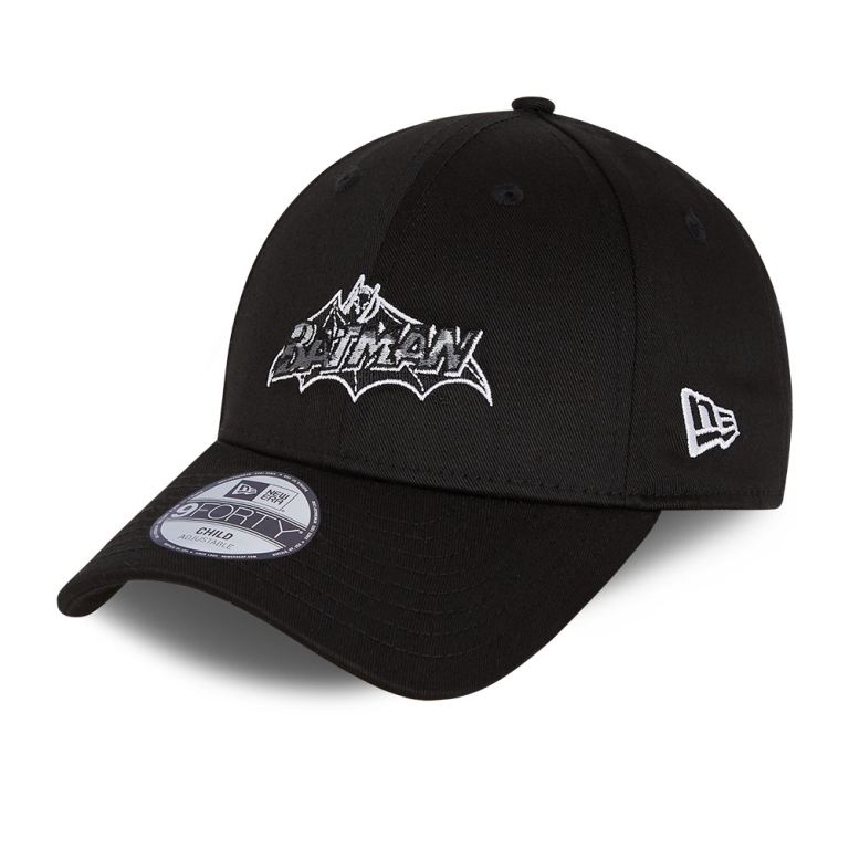 Gorras New Era 9forty Negros - Batman Character Kids 68203IFPO